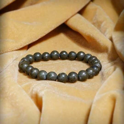 Riche Rich Original Stone Pyrite Obsidian Bracelete Combo